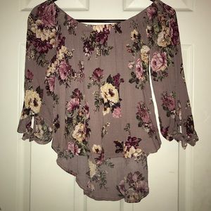 Miley & Molly floral crop top!